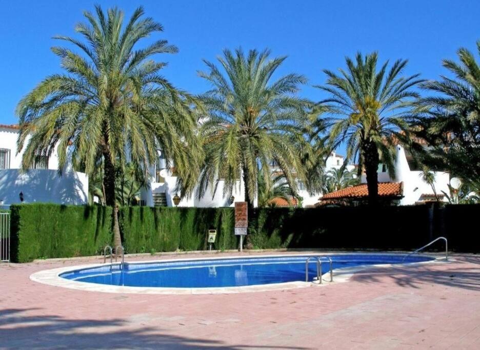 En Denia, Urbanizacion El Palmar Con Piscina, Toboganes Y Chiringuito Διαμέρισμα Εξωτερικό φωτογραφία