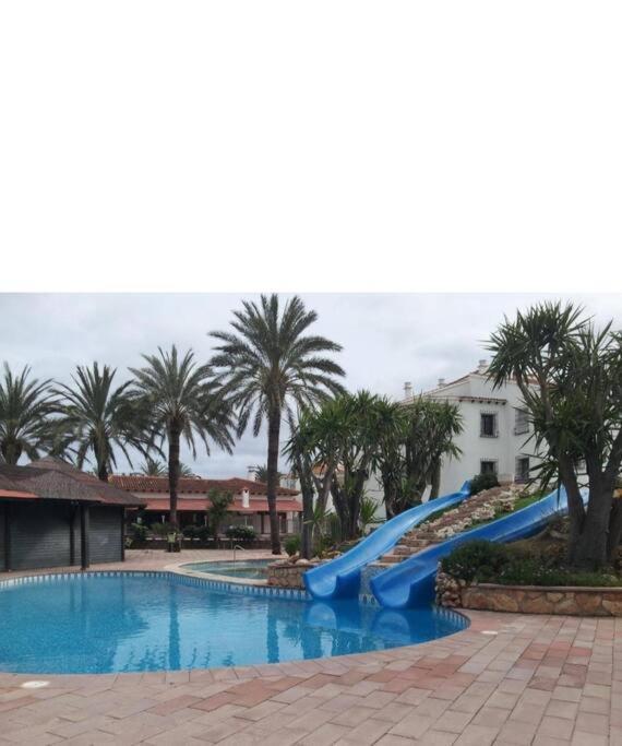 En Denia, Urbanizacion El Palmar Con Piscina, Toboganes Y Chiringuito Διαμέρισμα Εξωτερικό φωτογραφία